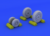 Eduard 648114 F-4B/ N wheels 1/48 (Academy)